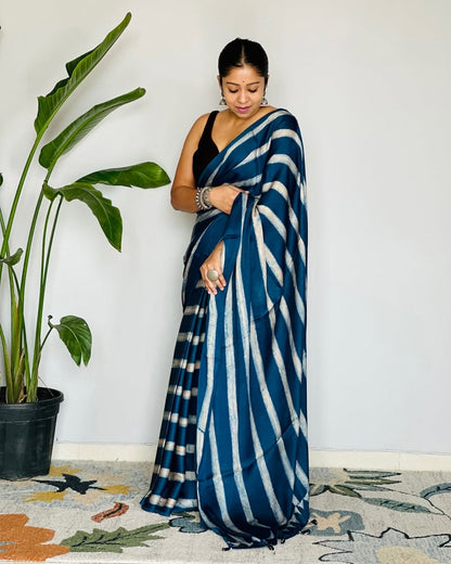 Original Japan Silk (Semi Gajji) Saree