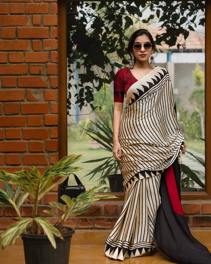 Semi Gajji Silk Soft and Smooth Saree