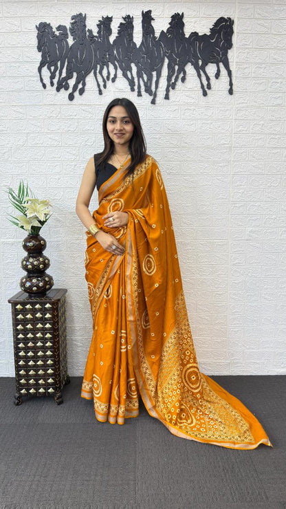Super Hit Design Soft Heavy Mall Cotton Silk Sarees