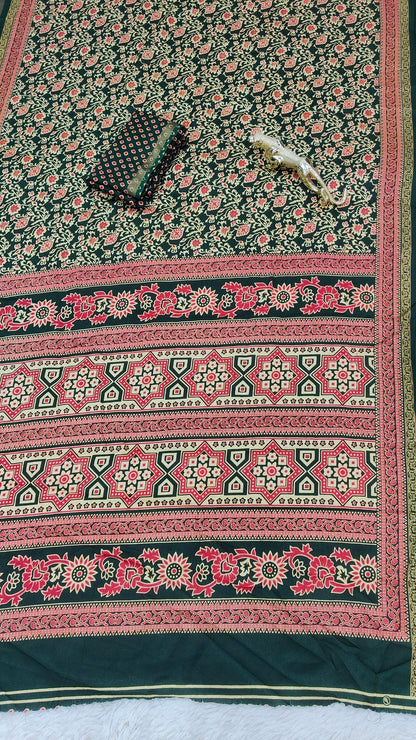 Design Soft Heavy Mall Cotton Silk Sarees
