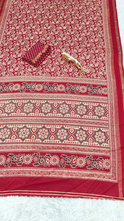 Design Soft Heavy Mall Cotton Silk Sarees